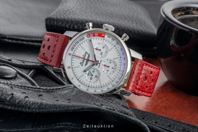 Breitling Top Time chronograph steel automatic men's watch AB01766A1A1X1 LP: 7250EUR [2602138]