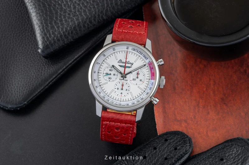 Breitling Top Time chronograph steel automatic men's watch AB01766A1A1X1 LP: 7250EUR [2602138]