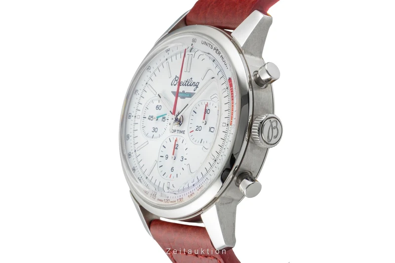 Breitling Top Time chronograph steel automatic men's watch AB01766A1A1X1 LP: 7250EUR [2602138]