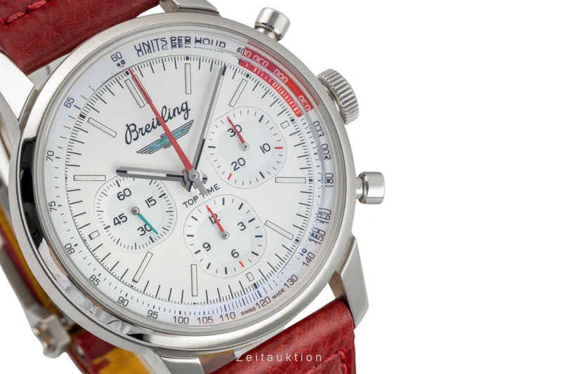 Breitling Top Time chronograph steel automatic men's watch AB01766A1A1X1 LP: 7250EUR [2602138]
