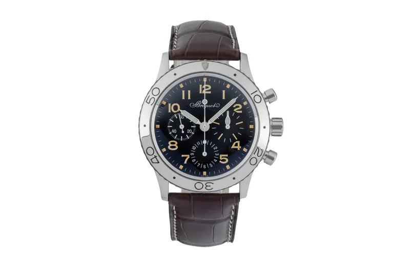 Breguet Type XX chronograph steel automatic men's watch 3800ST/92 [2602473]