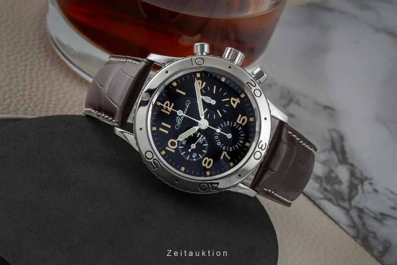 Breguet Type XX chronograph steel automatic men's watch 3800ST/92 [2602473]