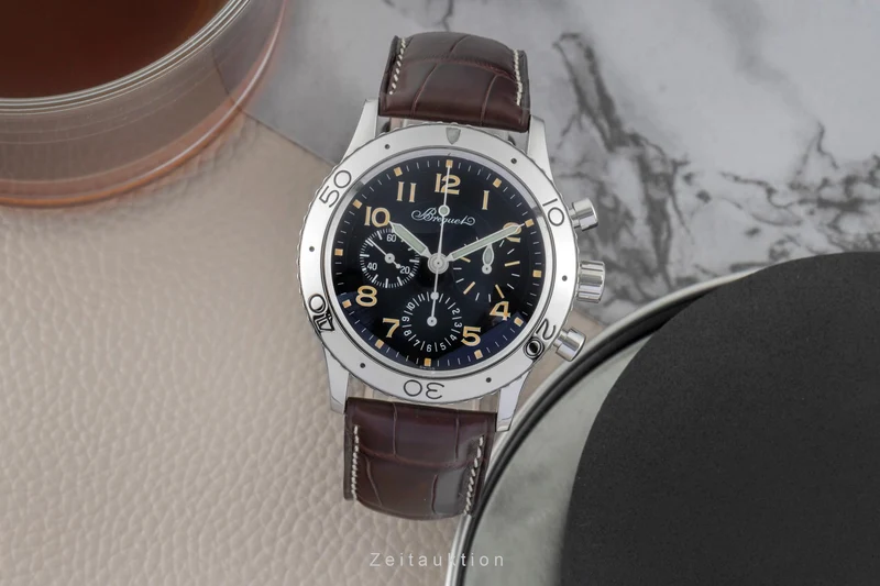 Breguet Type XX chronograph steel automatic men's watch 3800ST/92 [2602473]