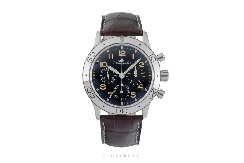 Breguet Type XX chronograph steel automatic men's watch 3800ST/92 [2602473]