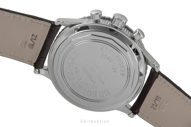 Breguet Type XX chronograph steel automatic men's watch 3800ST/92 [2602473]