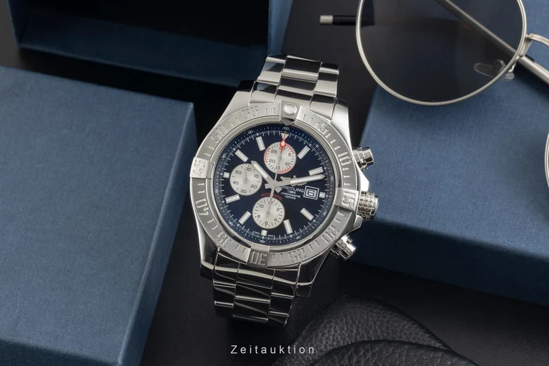 Breitling Super Avenger II chronograph steel automatic men's watch A1337111/BC29 [2602228]