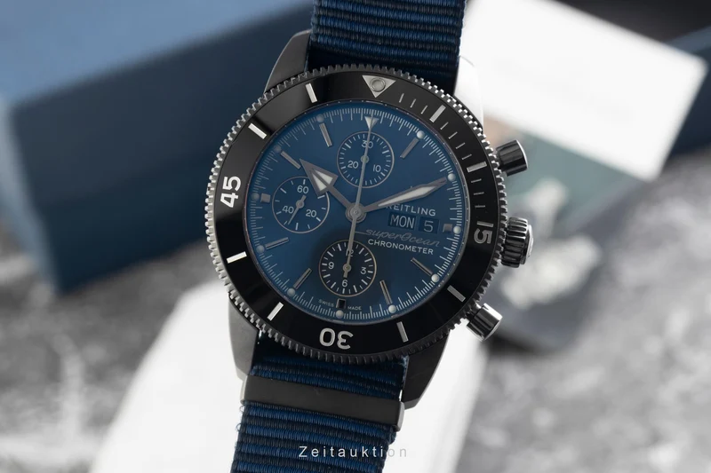Breitling Superocean Chronograph chronograph steel automatic men's watch M133132A1C1W1 LP: 7600EUR [2602513]