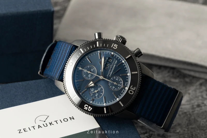 Breitling Superocean Chronograph chronograph steel automatic men's watch M133132A1C1W1 LP: 7600EUR [2602513]