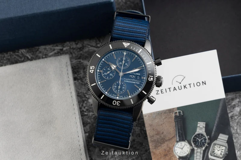 Breitling Superocean Chronograph chronograph steel automatic men's watch M133132A1C1W1 LP: 7600EUR [2602513]
