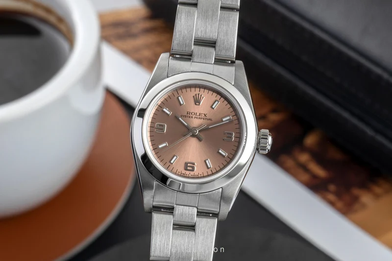Rolex Oyster Perpetual steel automatic women's watch 76080 [2602274]