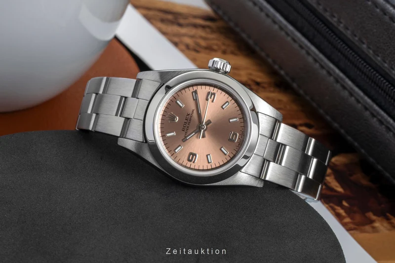 Rolex Oyster Perpetual steel automatic women's watch 76080 [2602274]