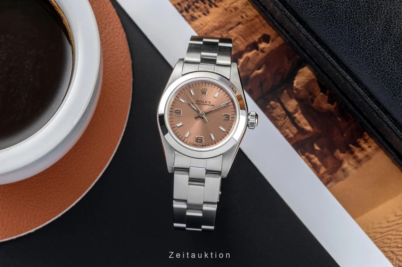 Rolex Oyster Perpetual steel automatic women's watch 76080 [2602274]