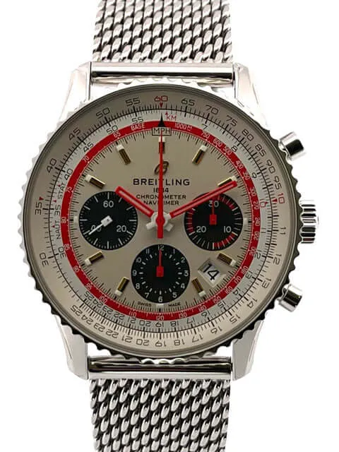 Breitling Navitimer 1 B01 Chronograph 43 TWA Edition AB01219A1G1A1 aus 2021