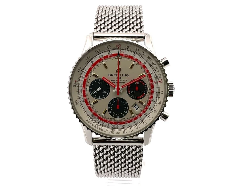 Breitling Navitimer 1 B01 Chronograph 43 TWA Edition AB01219A1G1A1 aus 2021