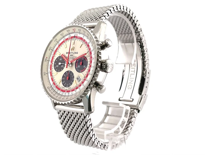 Breitling Navitimer 1 B01 Chronograph 43 TWA Edition AB01219A1G1A1 aus 2021