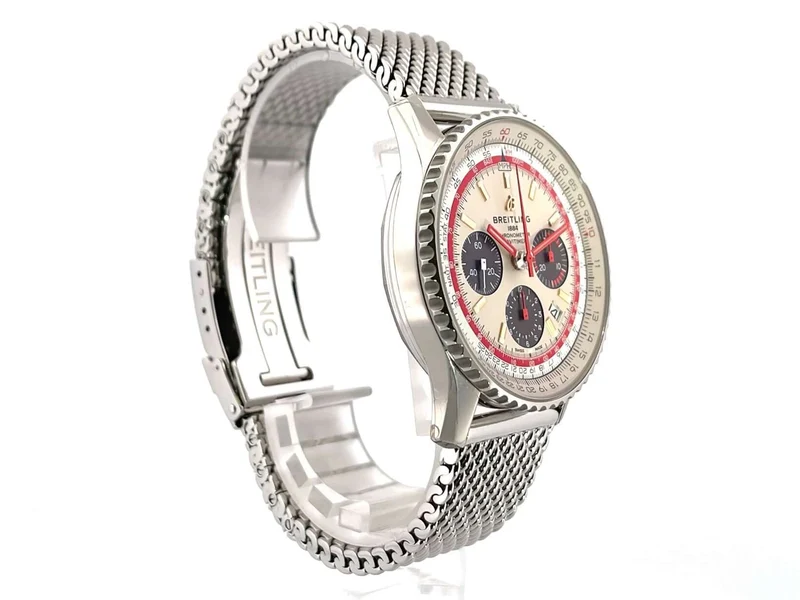 Breitling Navitimer 1 B01 Chronograph 43 TWA Edition AB01219A1G1A1 aus 2021