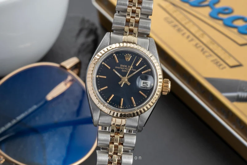 Rolex Lady Date steel / gold automatic women's watch 6917 Vintage [2602062]