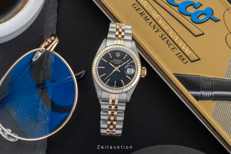 Rolex Lady Date steel / gold automatic women's watch 6917 Vintage [2602062]