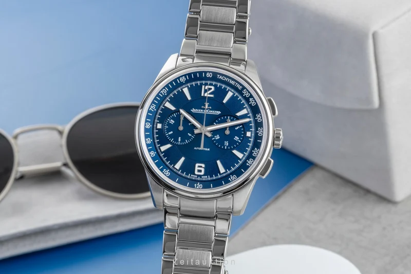 Jaeger LeCoultre Polaris chronograph steel automatic men's watch Q9028180 , 842.8.C1.S [2601982]