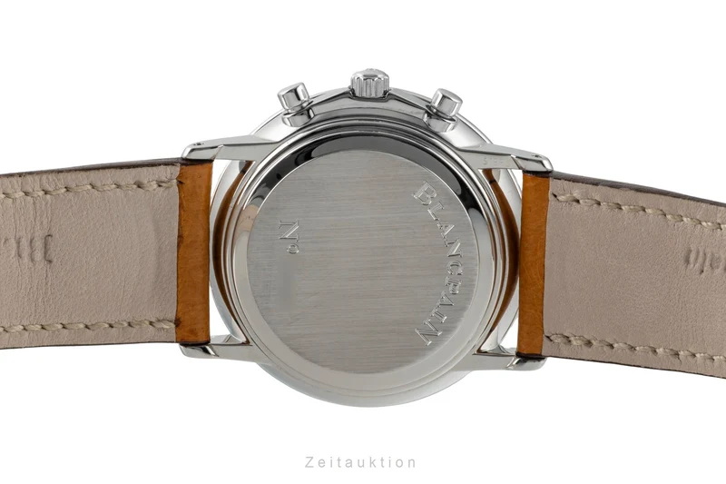 Blancpain Villeret chronograph steel automatic men's watch 1185-1127 [2601908]