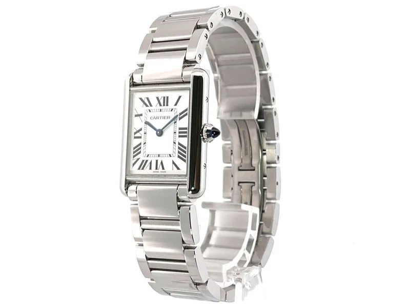 Cartier Tank Must großes Modell WSTA0052 Edelstahl