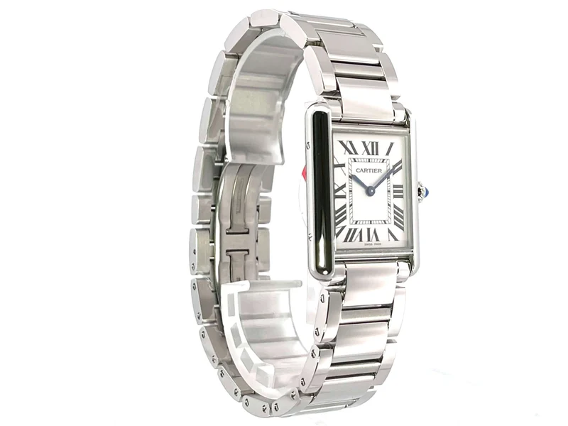 Cartier Tank Must großes Modell WSTA0052 Edelstahl