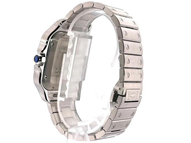 Cartier Santos de Cartier Edelstahl großes Modell WSSA0009 aus 2019