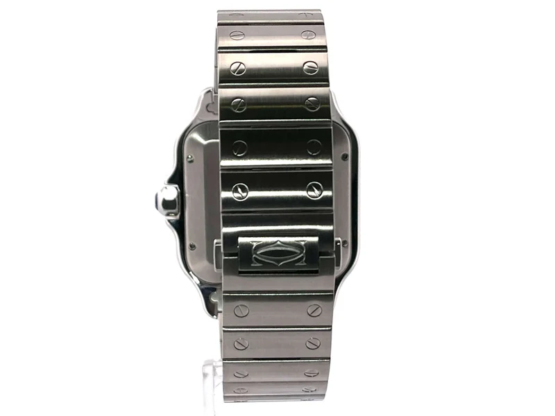 Cartier Santos de Cartier Edelstahl großes Modell WSSA0009 aus 2019