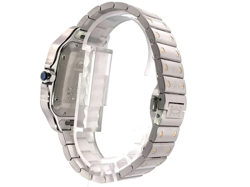 Cartier Santos de Cartier Edelstahl Gelbgold W2SA0006 aus 2018