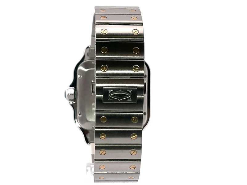 Cartier Santos de Cartier Edelstahl Gelbgold W2SA0006 aus 2018