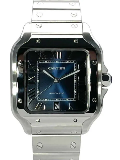 Cartier Santos de Cartier WSSA0013 großes Modell 2020 D-Papiere
