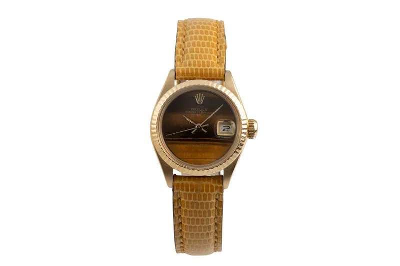 Rolex Lady Datejust 18 ct gold automatic women's watch 6917 Vintage [2601922]