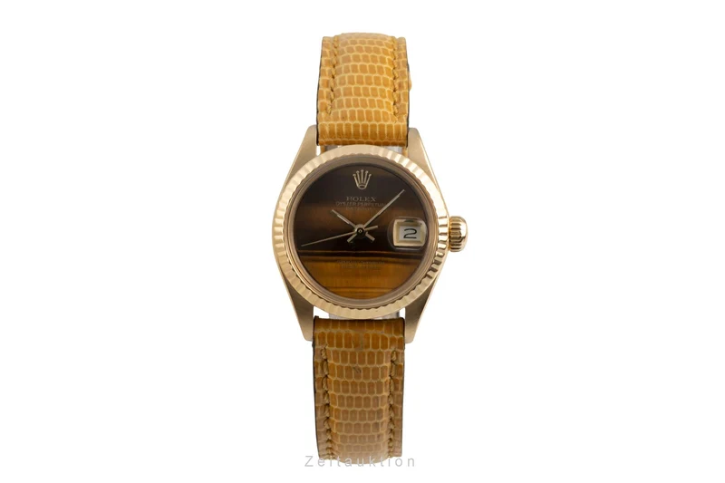 Rolex Lady Datejust 18 ct gold automatic women's watch 6917 Vintage [2601922]