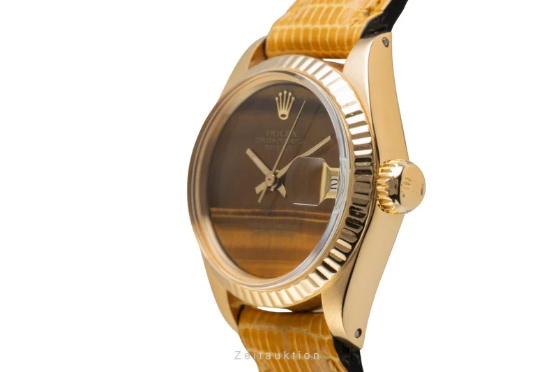 Rolex Lady Datejust 18 ct gold automatic women's watch 6917 Vintage [2601922]