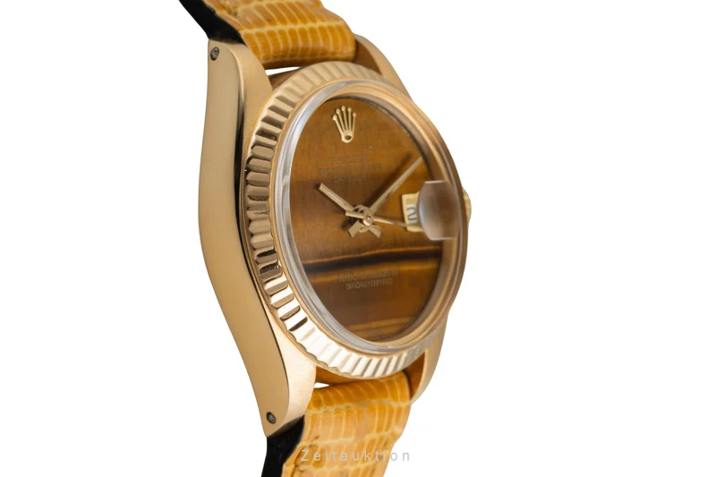 Rolex Lady Datejust 18 ct gold automatic women's watch 6917 Vintage [2601922]