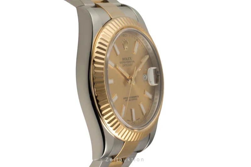 Rolex Datejust steel / gold automatic men's watch 116333 [2601703]