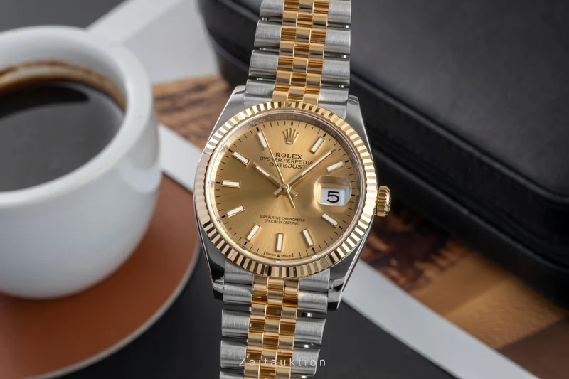 Rolex Datejust steel / gold automatic men's watch 126233 [2602480]