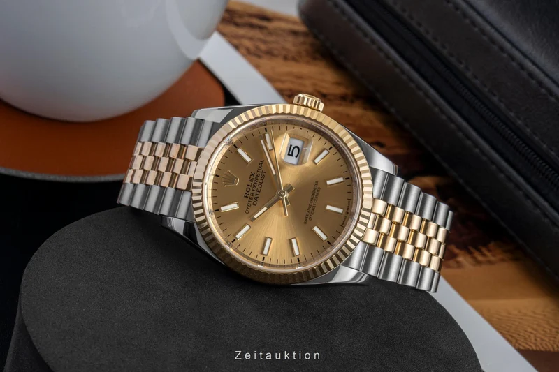 Rolex Datejust steel / gold automatic men's watch 126233 [2602480]