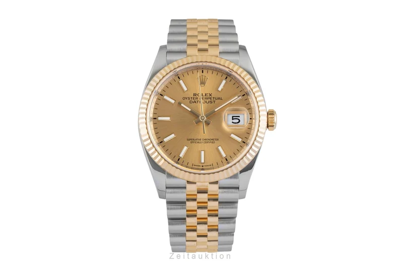 Rolex Datejust steel / gold automatic men's watch 126233 [2602480]