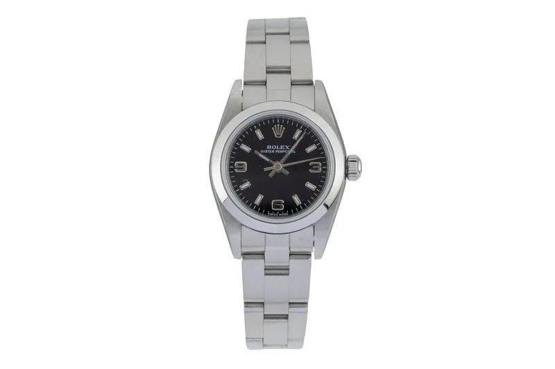Rolex Oyster Perpetual steel automatic women's watch 76080 [2602446]