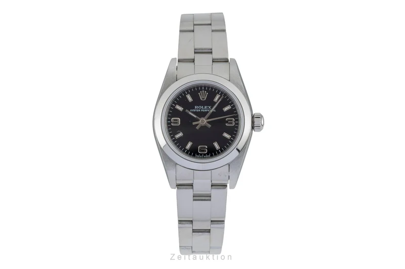 Rolex Oyster Perpetual steel automatic women's watch 76080 [2602446]