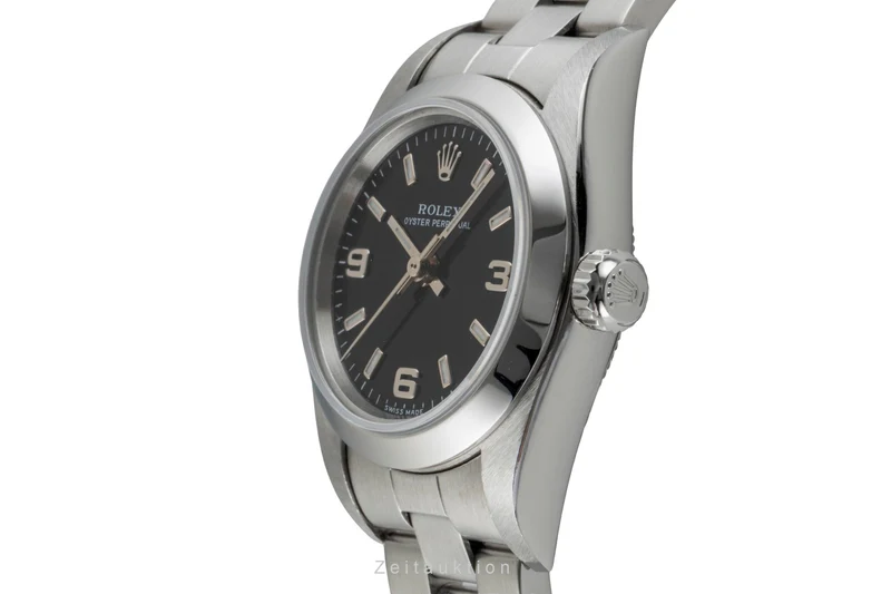 Rolex Oyster Perpetual steel automatic women's watch 76080 [2602446]