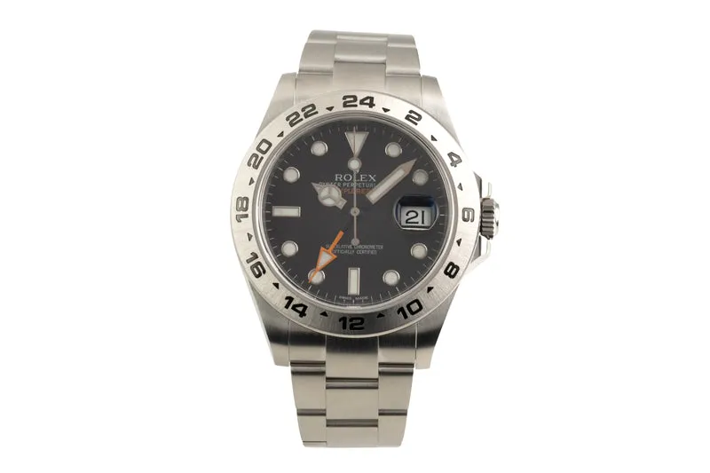 Rolex Explorer II steel automatic men's watch 216570 [2602643]