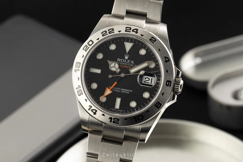 Rolex Explorer II steel automatic men's watch 216570 [2602643]