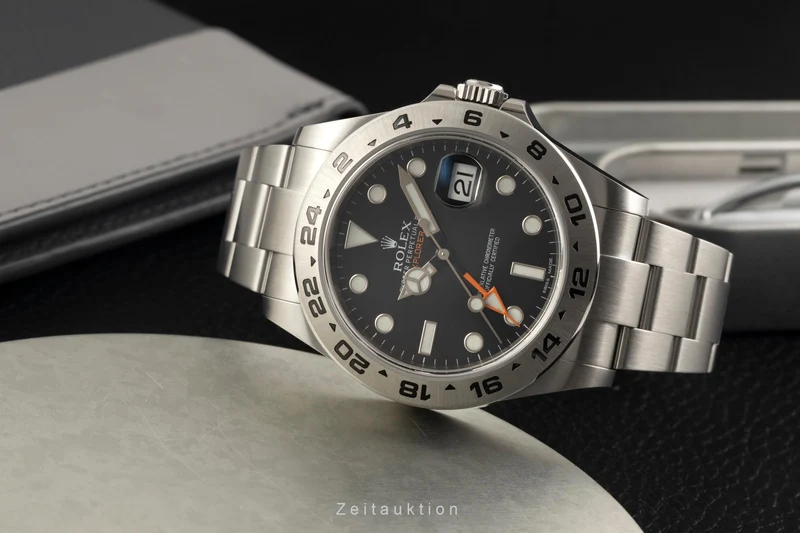 Rolex Explorer II steel automatic men's watch 216570 [2602643]