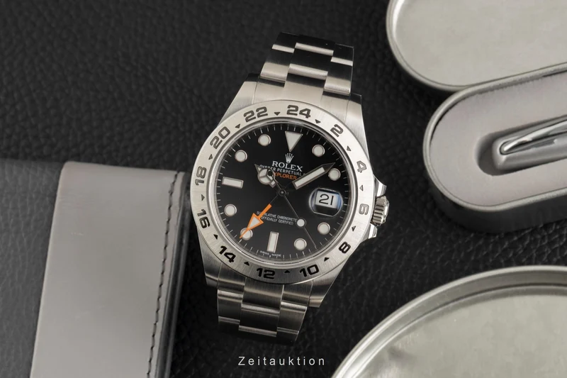 Rolex Explorer II steel automatic men's watch 216570 [2602643]