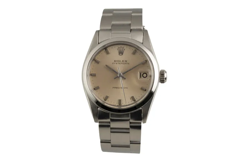 Rolex Precision steel manual winding women's watch 6466 Vintage [2602262]