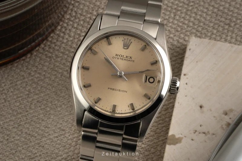 Rolex Precision steel manual winding women's watch 6466 Vintage [2602262]