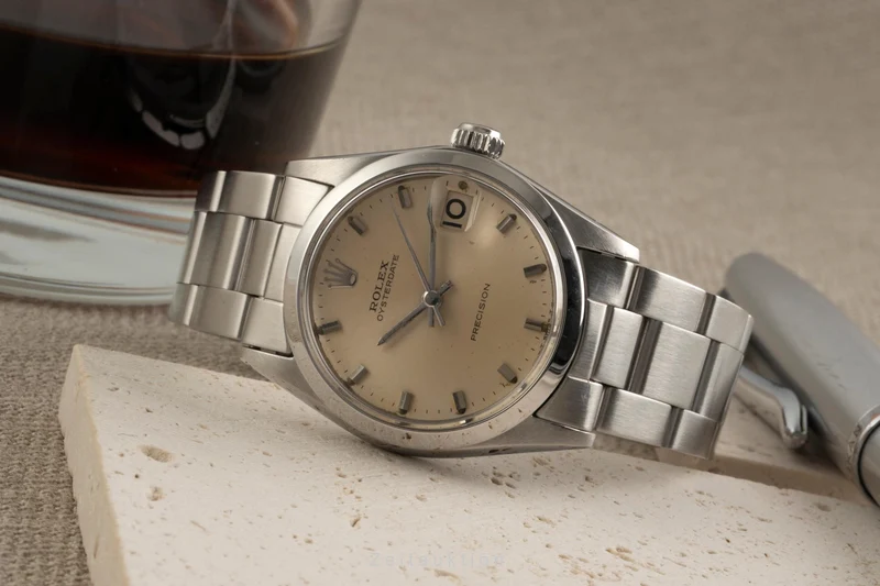 Rolex Precision steel manual winding women's watch 6466 Vintage [2602262]