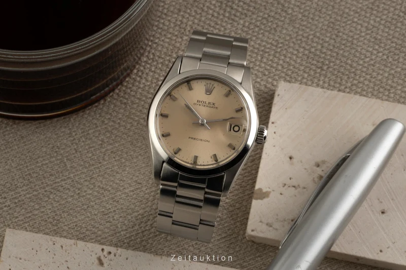 Rolex Precision steel manual winding women's watch 6466 Vintage [2602262]